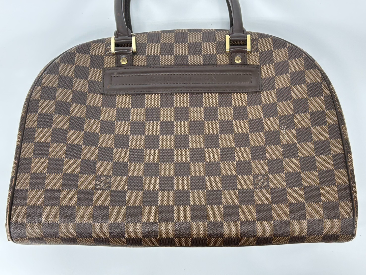 Louis Vuitton LV Hand Bag N41455 Damier Nolita Ebene Excellent++ B174