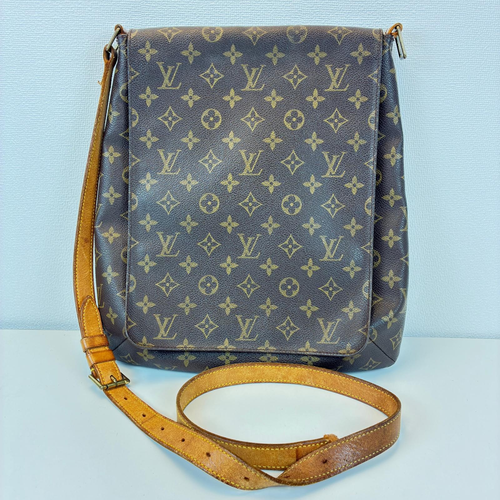 LOUIS VUITTON Musette Salsa Shoulder Bag M51256 Monogram canvas Brown