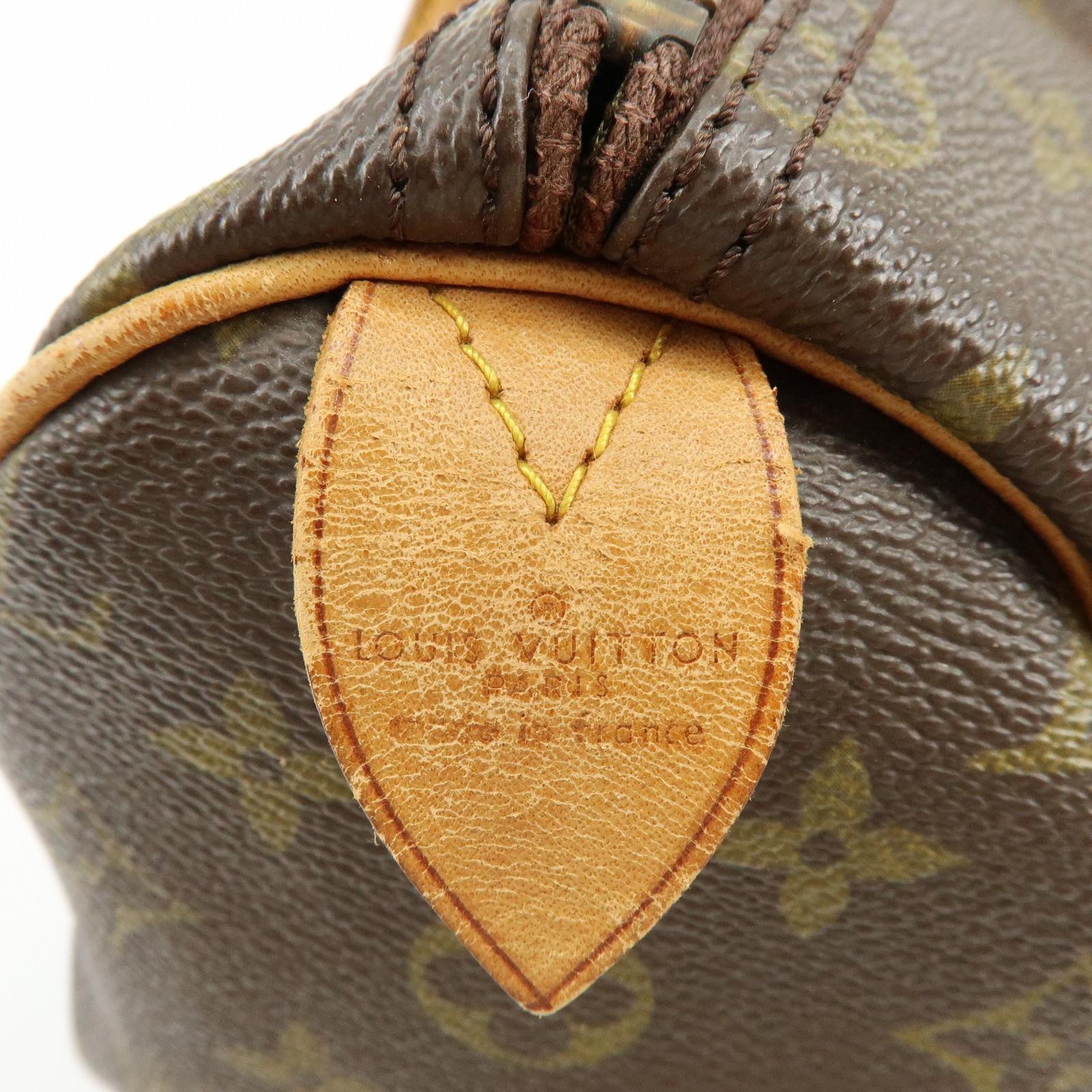 Louis Vuitton Monogram Canvas Speedy 35 Boston Bag Hand Bag M41524 Auth Used F/S