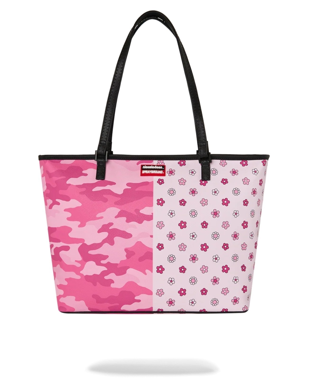🔥🔥Sprayground Rugrats Susie Flowers Tote Bag New Pink Large Shoulder TravelBag