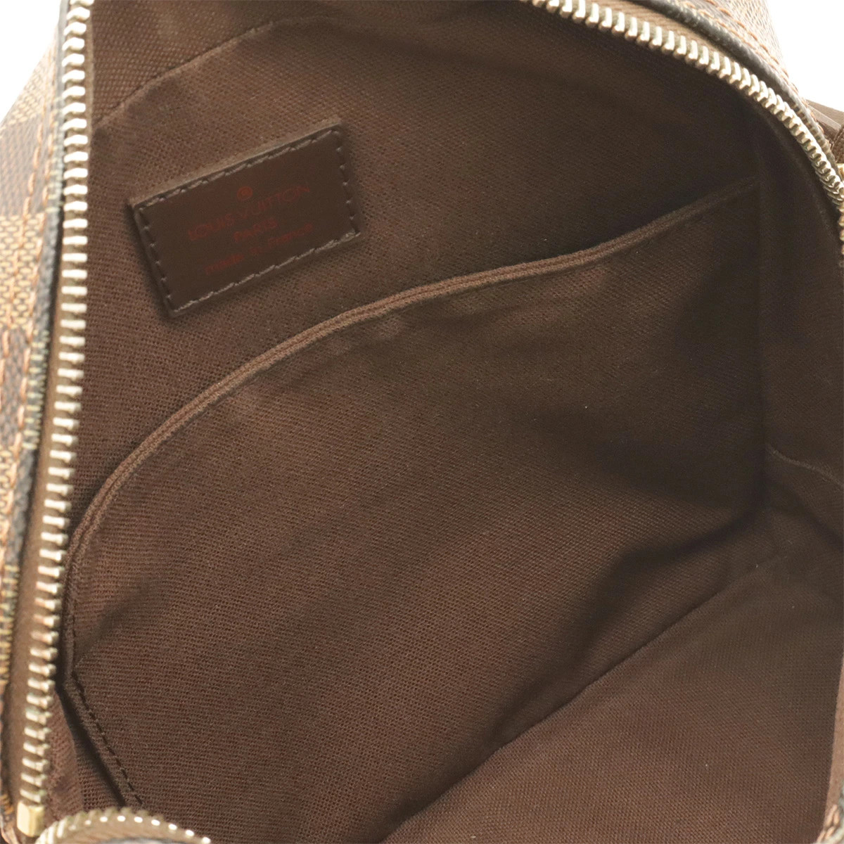 Louis Vuitton Damier N41442 Shoulder Bag Check Canvas Brown Unisex #BLB3396