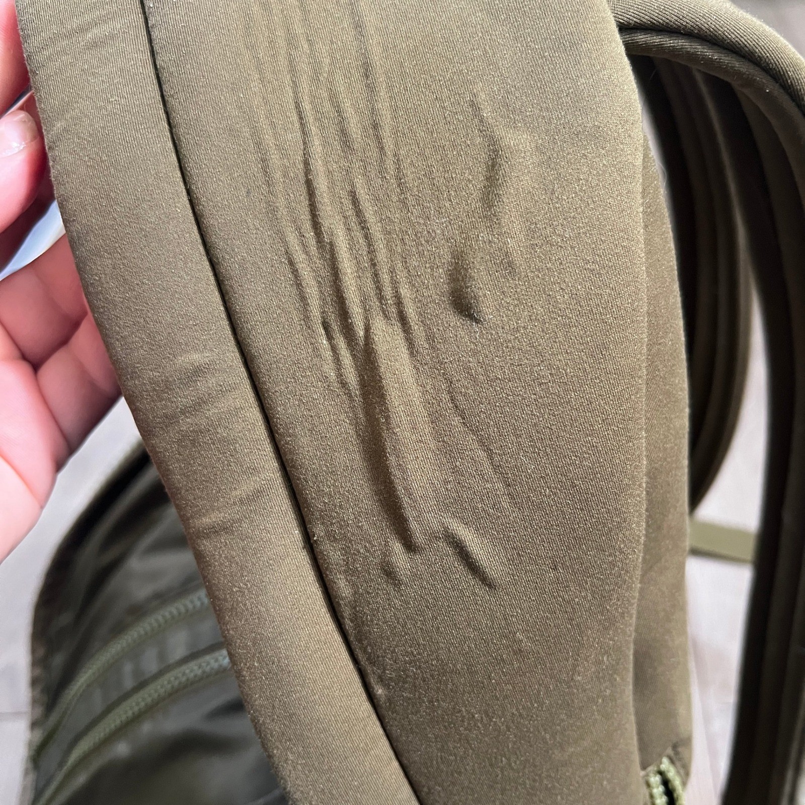 Dagne Dover Dakota Neoprene Backpack Olive Green Medium
