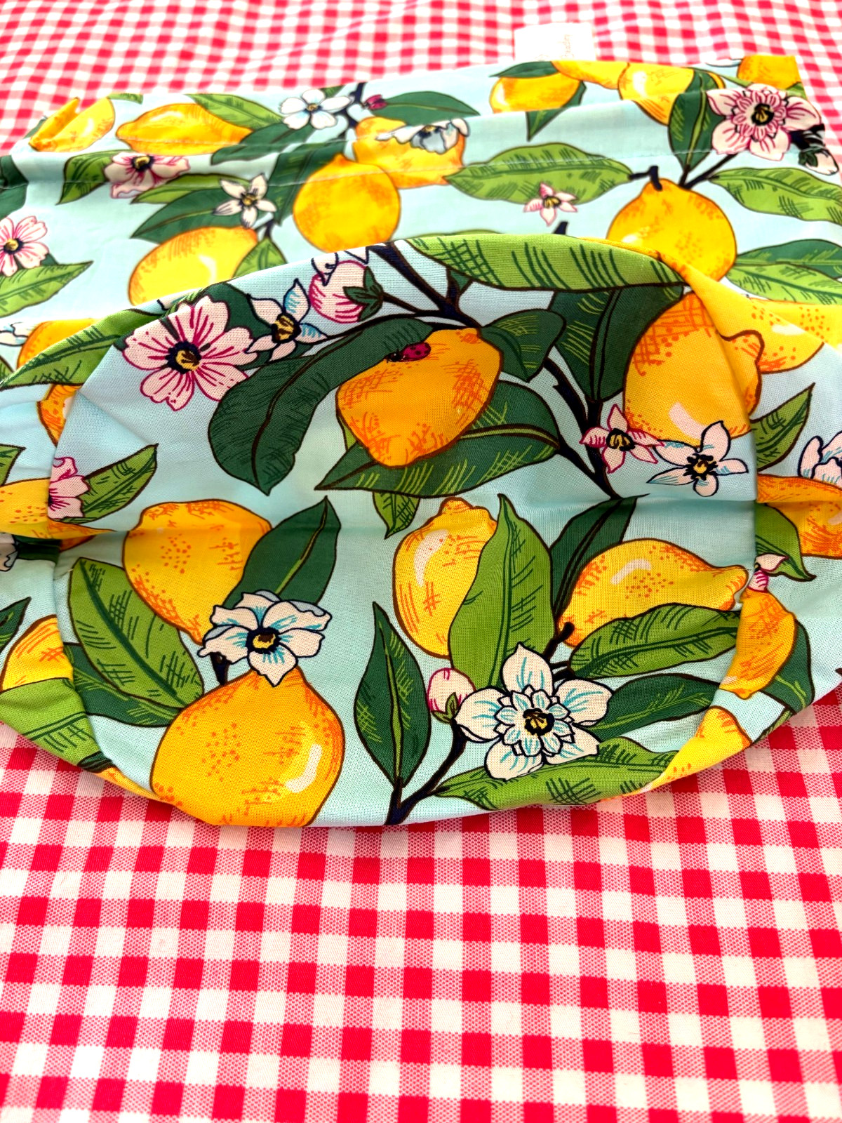 NWT- Vera Bradley plastic lined Travel Ditty Bag ~ Lemon Grove