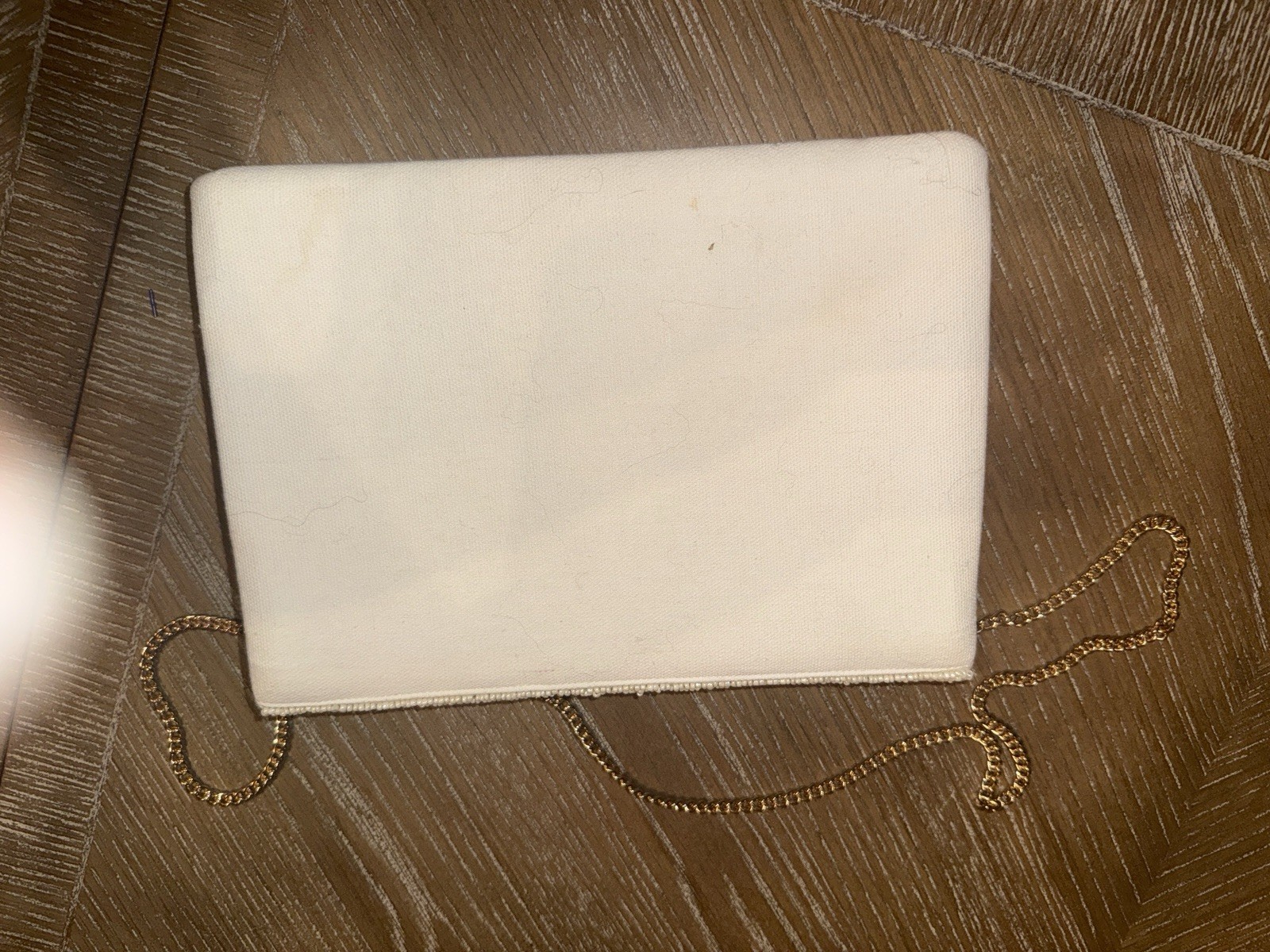 Happily Ever After Seed Beaded Clutch Crossbody Purse Bride Wedding Gift NWT