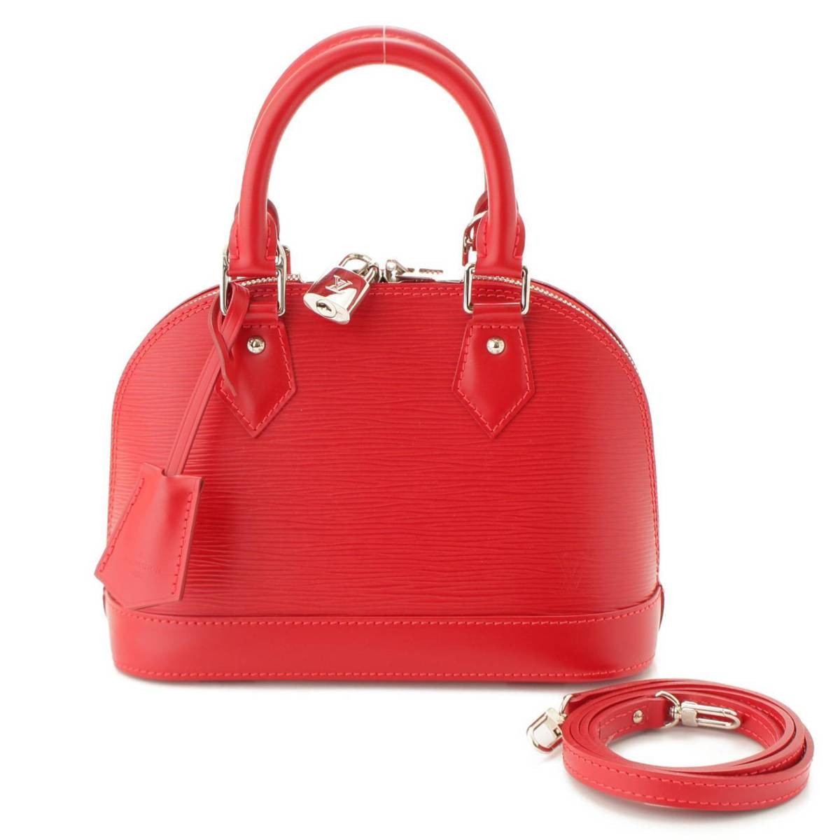 Louis Vuitton Epi Alma Bag Carmine Red