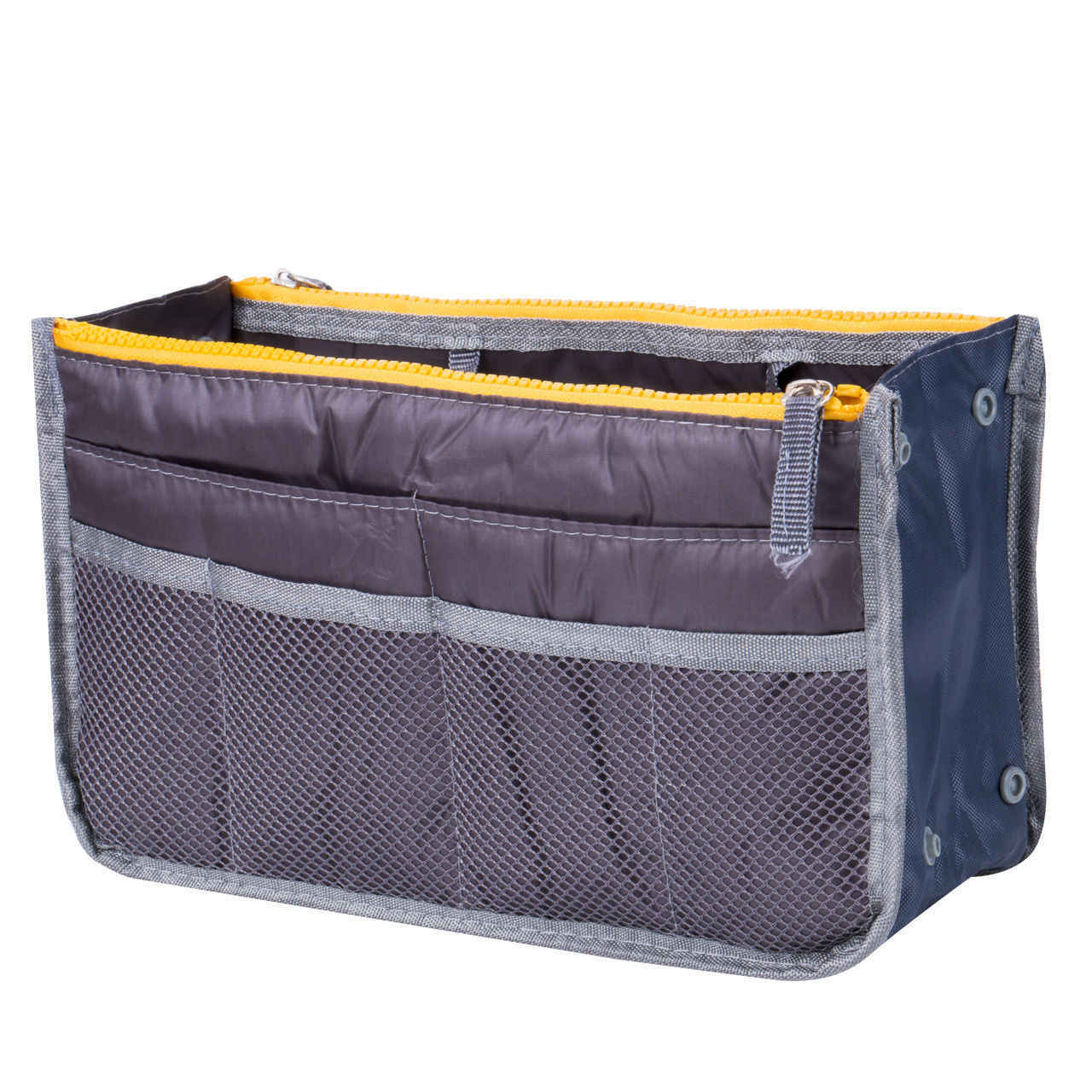 Women Insert Purse Portable Storage Handbag Organizer Travelling Cosmetic Bag US