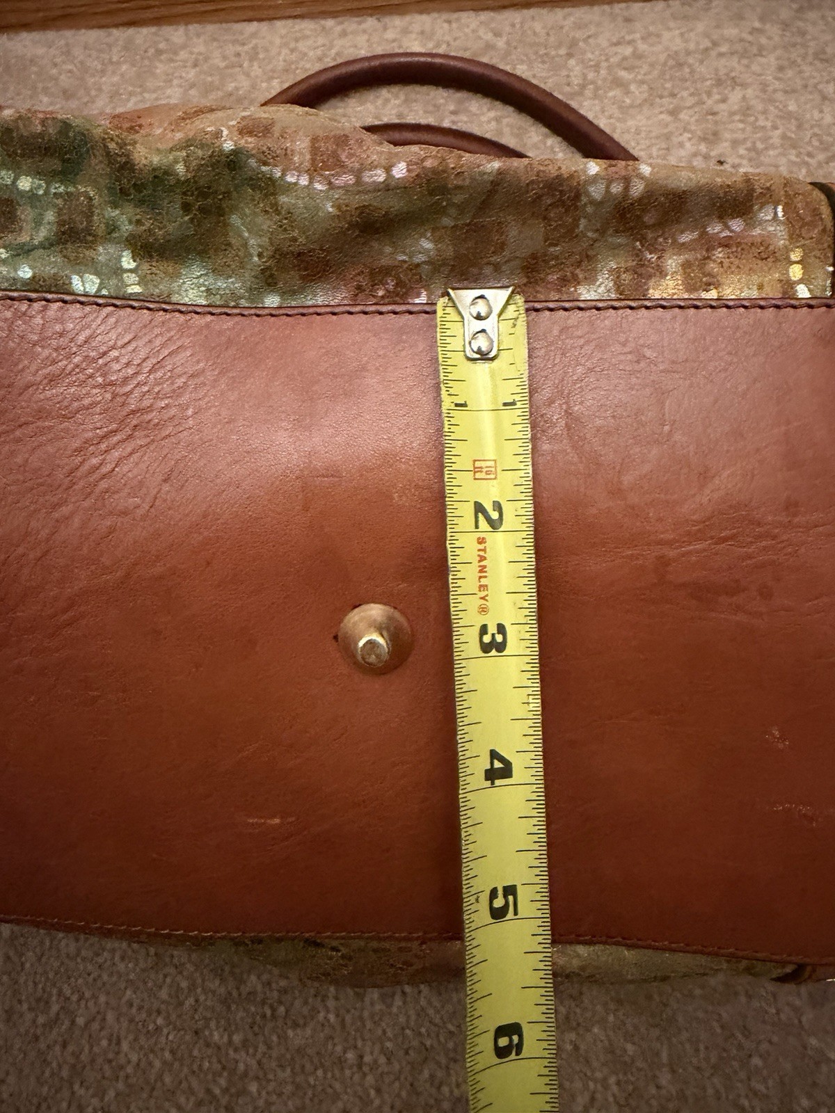 Vanessa Multicolor Boho Chic Handbag Purse Vintage NWOT