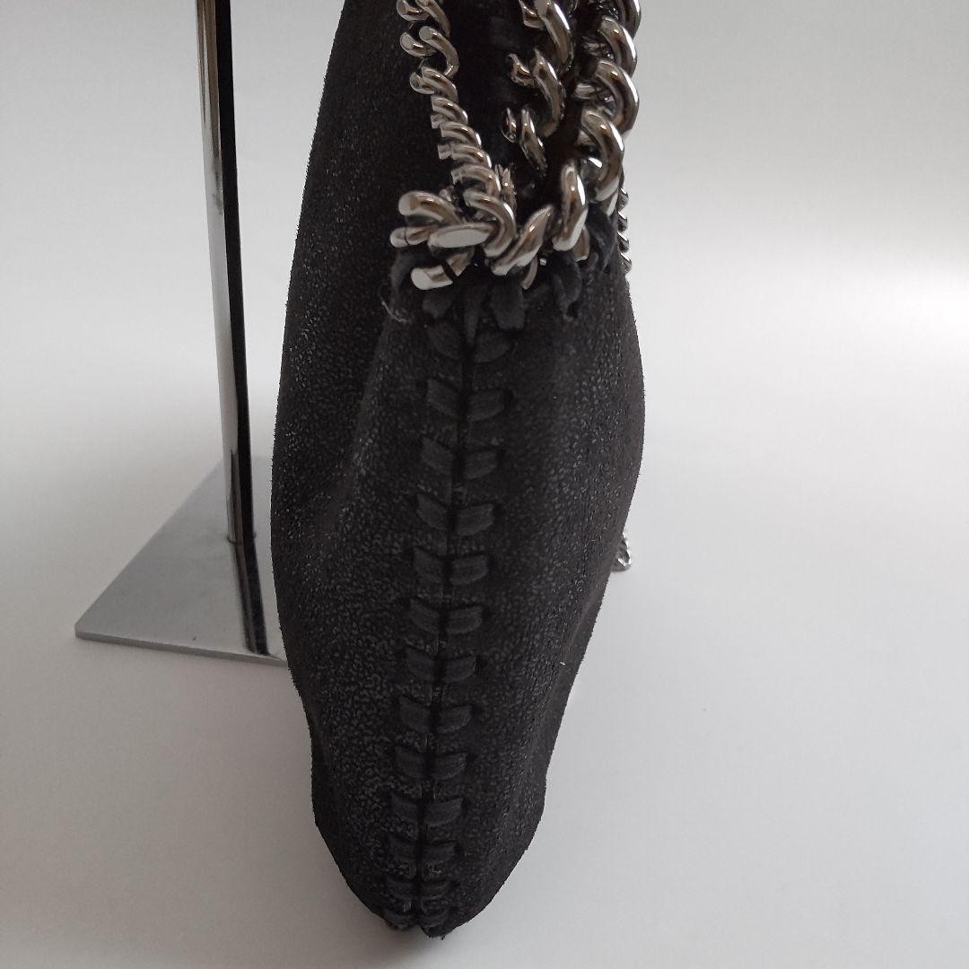 Stella McCartney Falabella Tiny 2Way Chain Shoulder Bag Black made in Italy