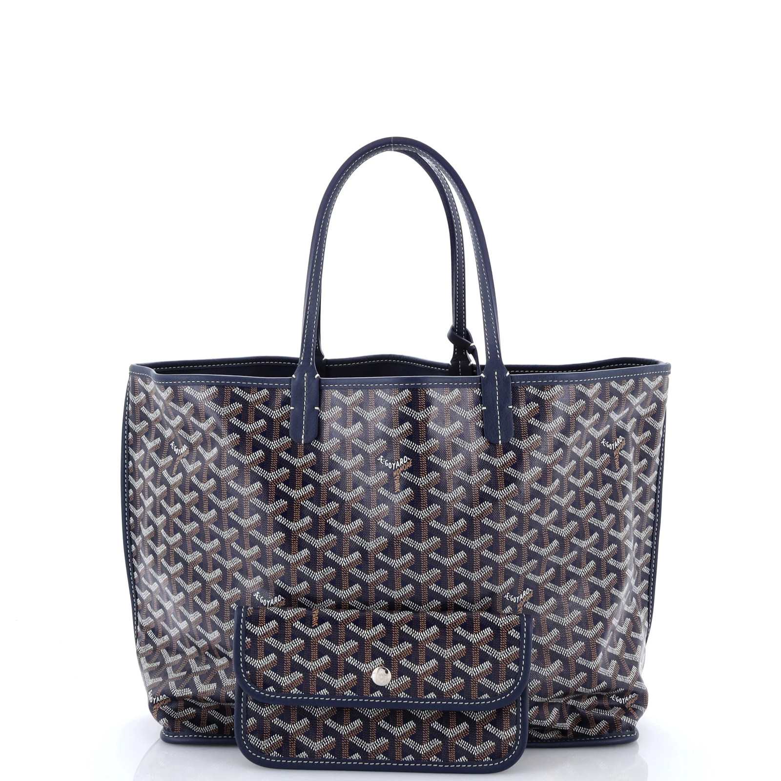 Goyard Anjou Reversible Tote Coated Canvas PM