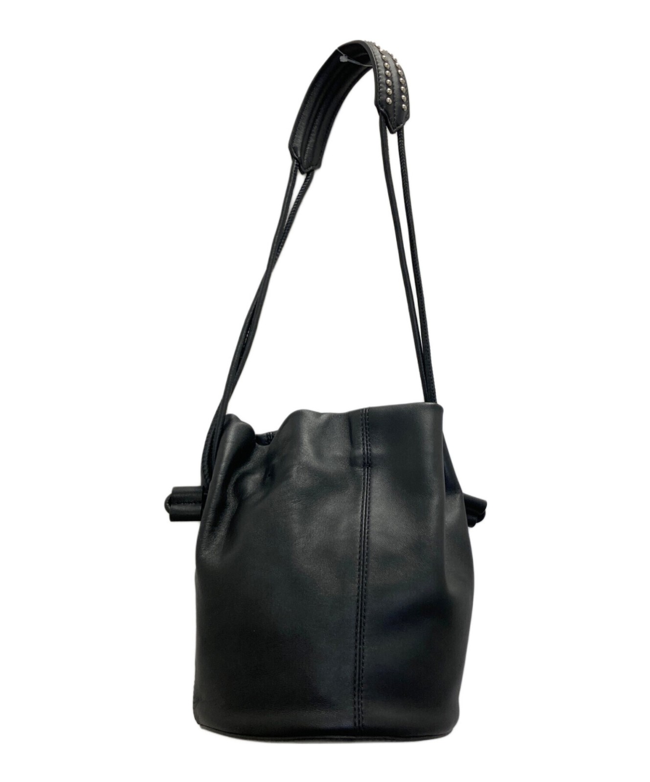J&M DAVIDSON NUBE BUCKET MINI Black Bag #TFB13531
