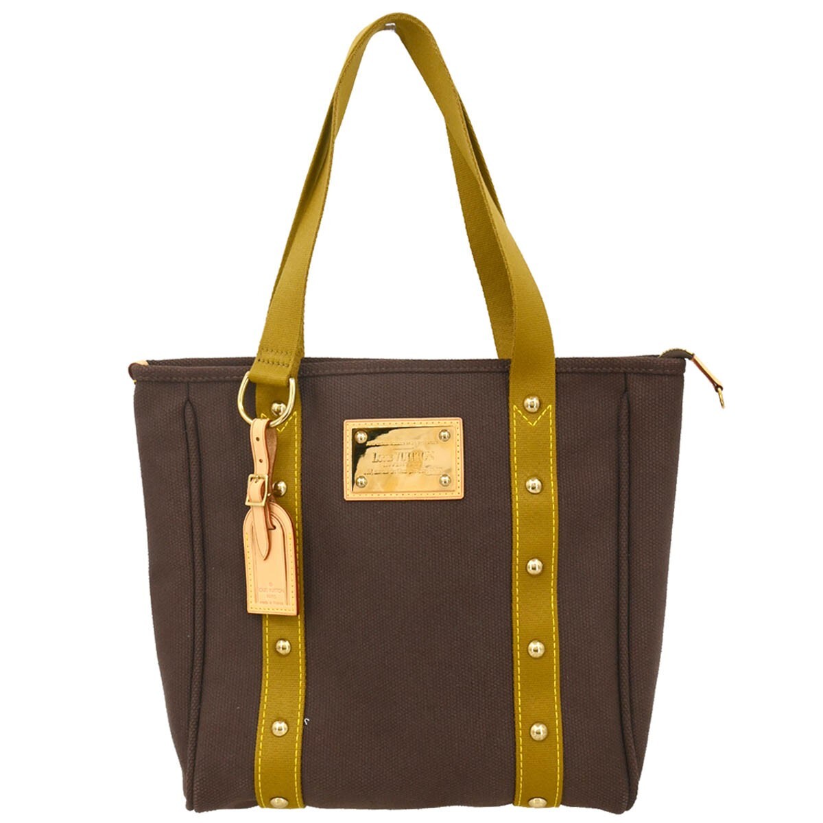 Louis Vuitton Brown Antigua Cabas MM Tote Bag M40086 SP0016 194892