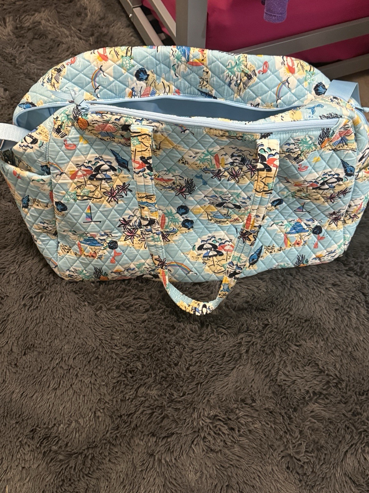 Vera Bradley Beach Treasure Weekender Tote Bag