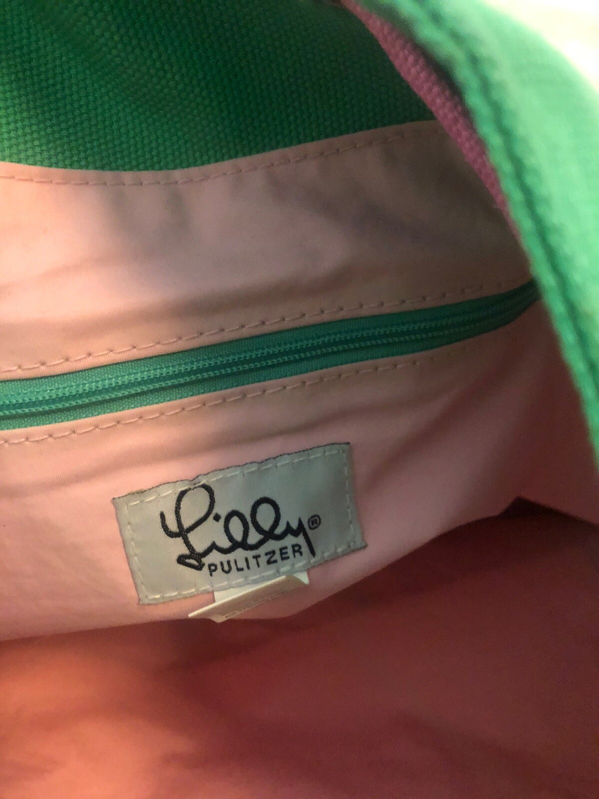 Lilly Pulitzer TREE FROGS Bucket Bag Purse NWOT LARGE 17x16x11” White Label