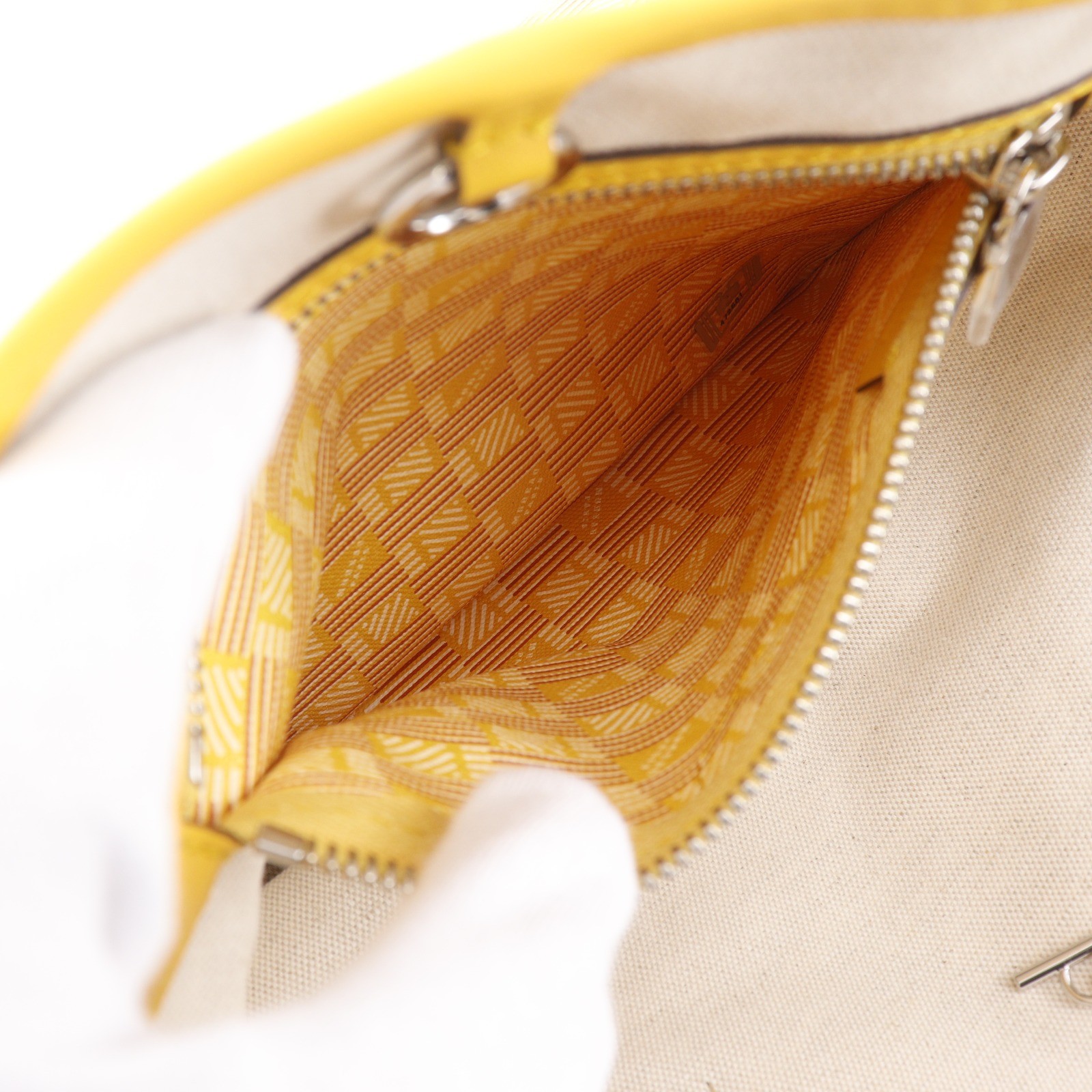 MOREAU PARIS Saint-Tropez Small Tote Bag yellow PVC Women
