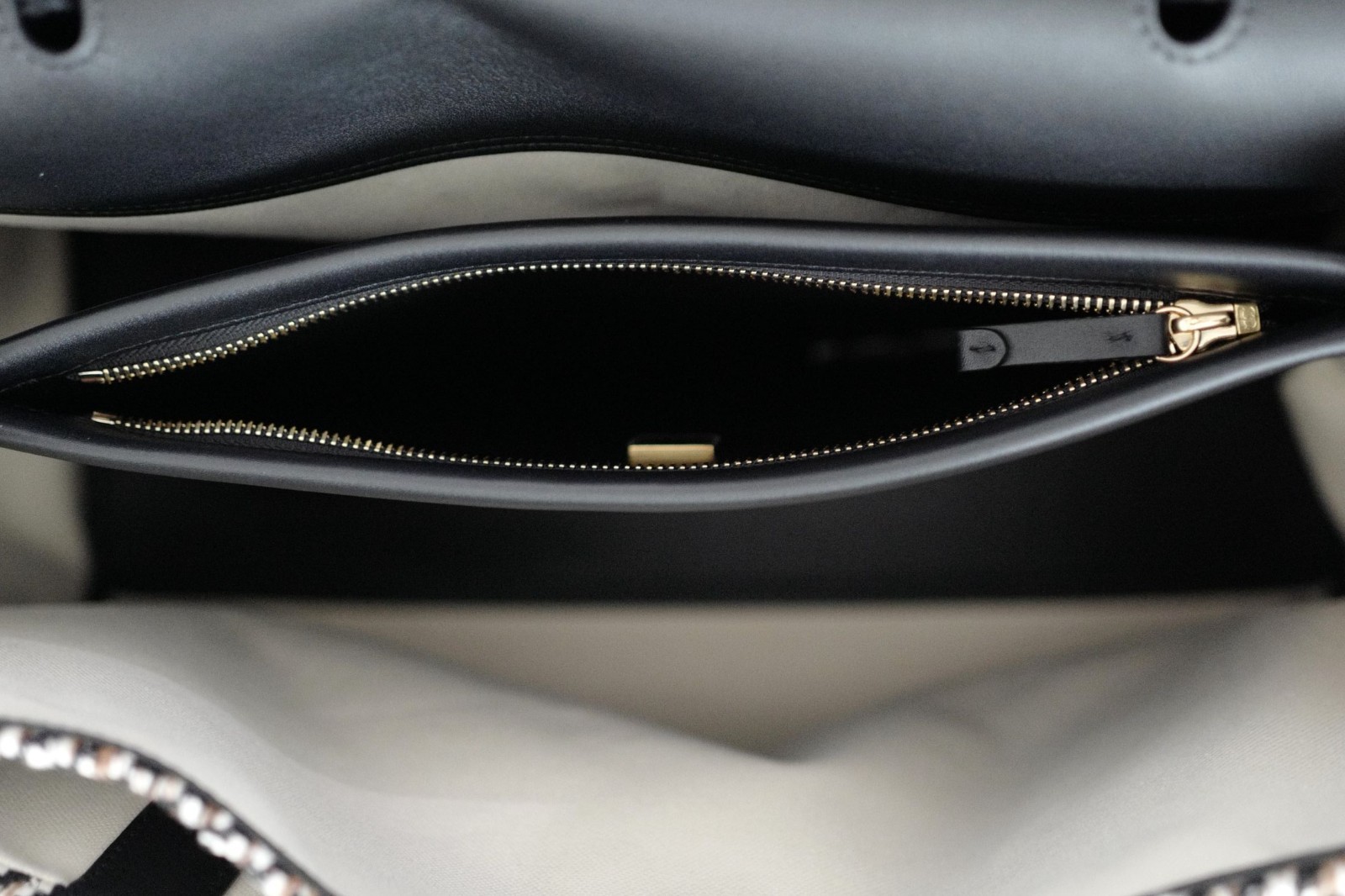 Chanel 26s Large Shopping Bag Black/Ecru Wool Gold Hardware “Matthieu Blazy’s”