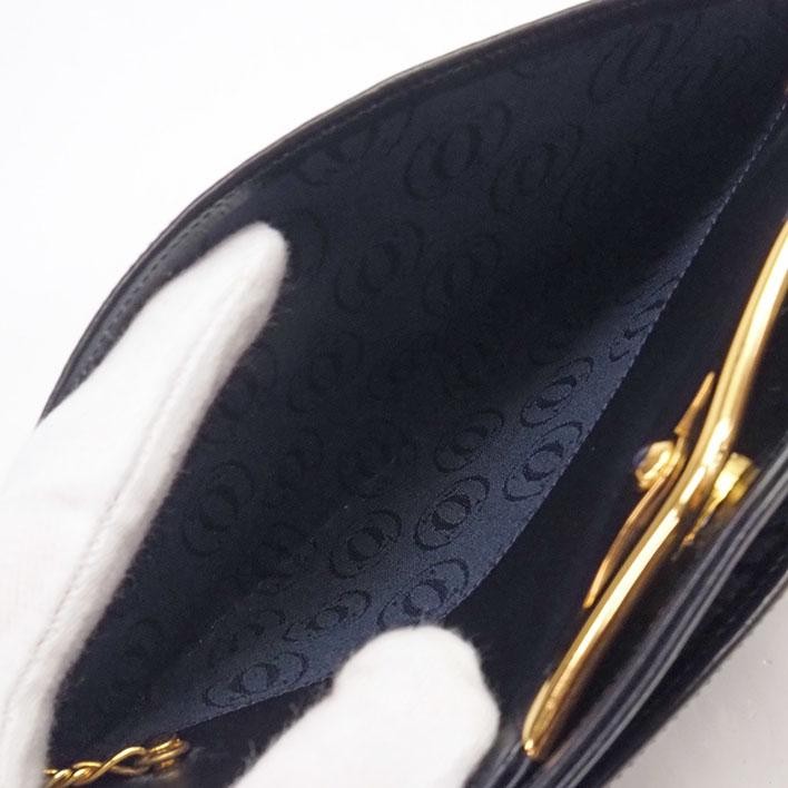 Cartier Sapphire Line Chain Shoulder Bag Women Used in Japan Preowned Authentic