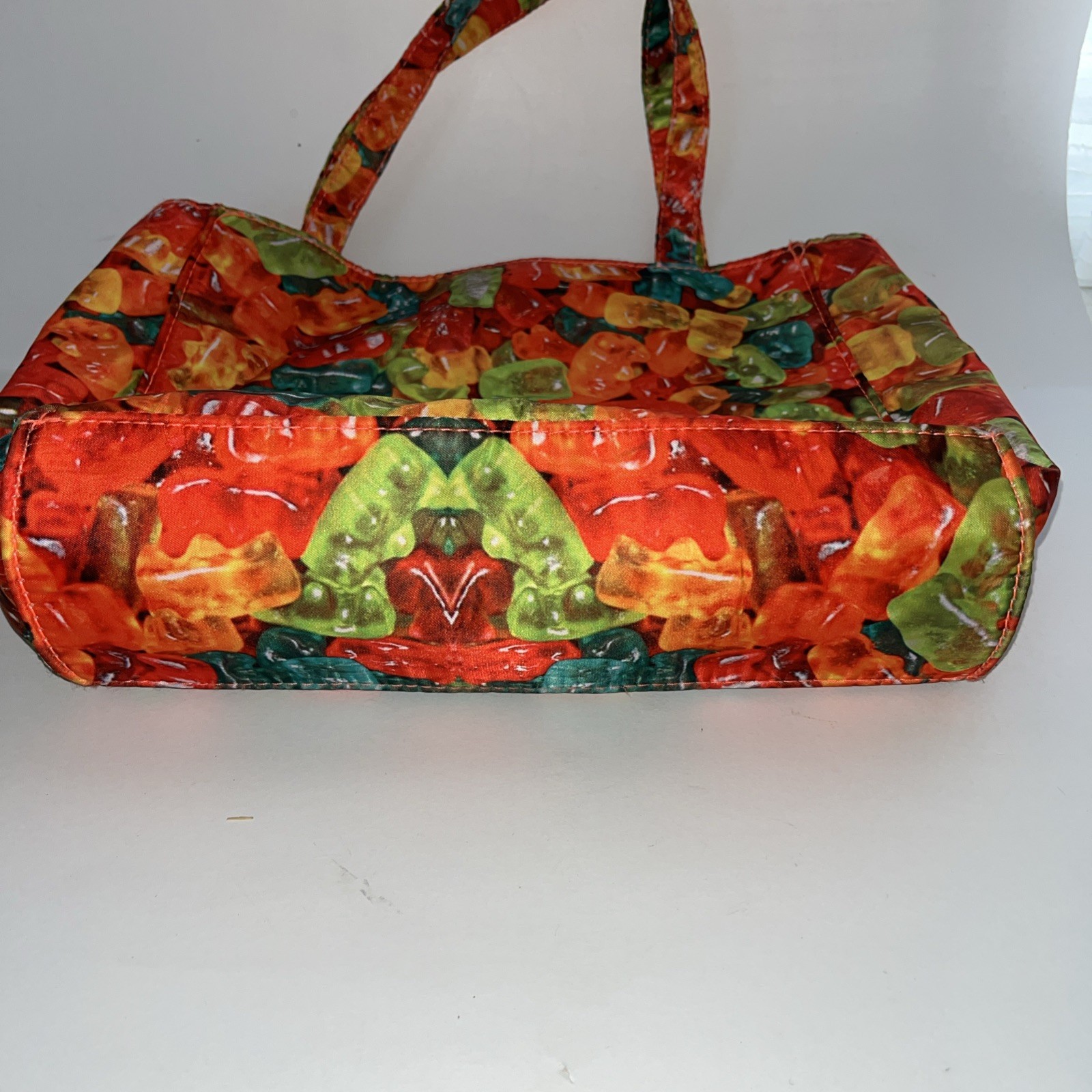 Gummy Bear Tote Carry Bag with beautiful colors 11 x 9inches Very Cool!