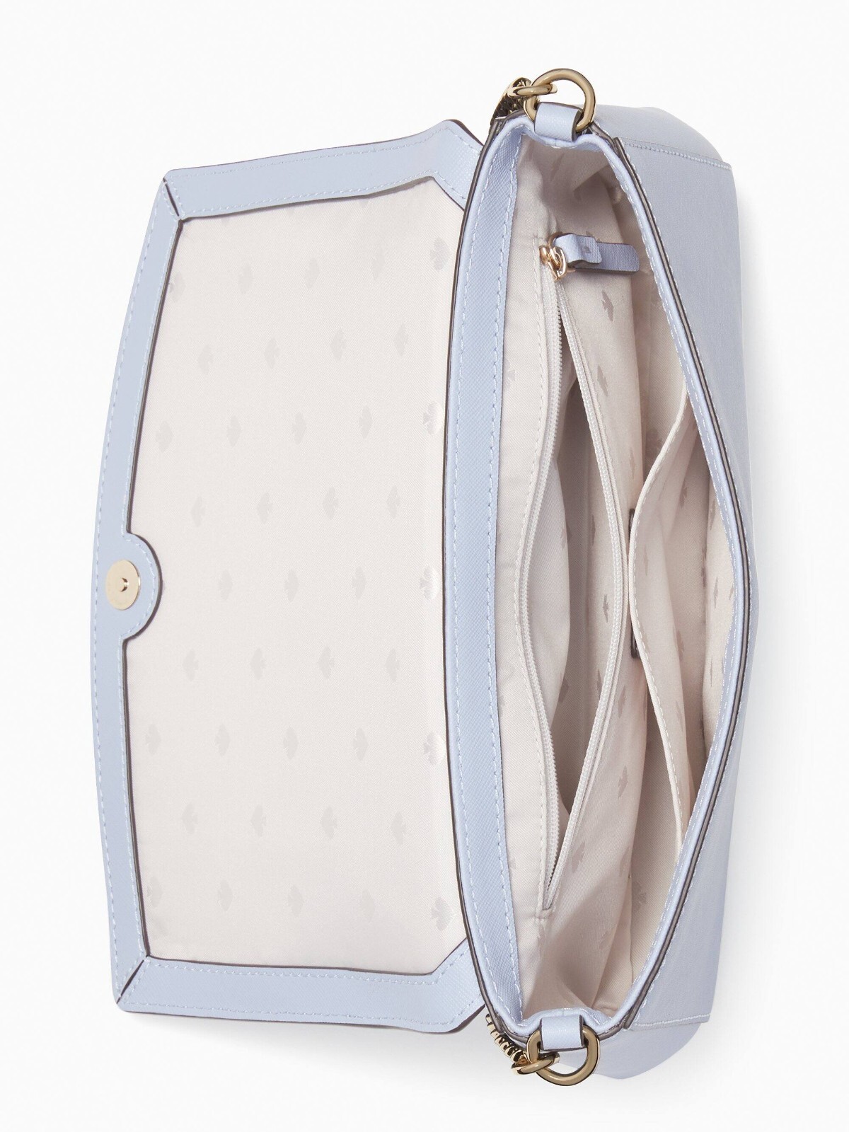 Kate Spade Greer Chain Crossbody Pale Blue Saffiano Leather WKRU6687 NWT $299 FS