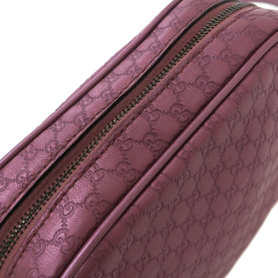 Gucci Micro Guccissima Shoulder 309538 Guccissima Leather Pink #SAB16141