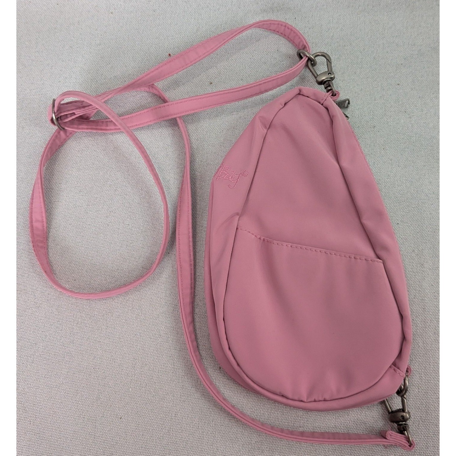 AmeriBag Healthy Back Bag Women Small Pink Excellent Ergonomic Nylon Crossbody