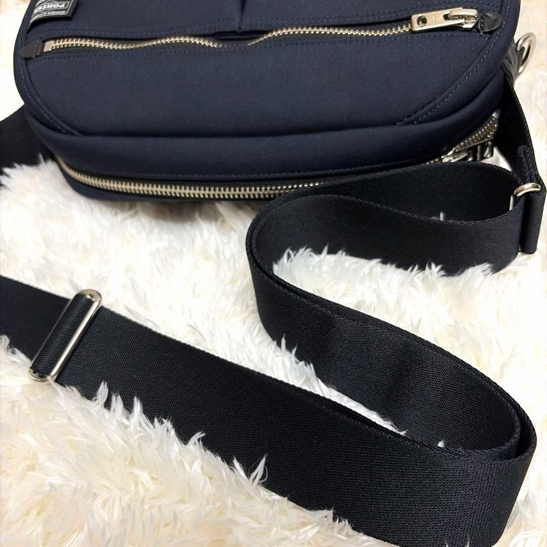 PORTER GIRL Urban Shoulder Bag Navy Yoshida Japan Discontinued Crossbody