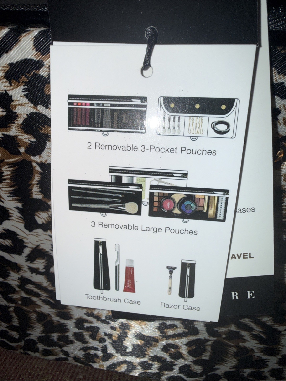 PurseN Amour Signature Collection Travel &Companion Tara Weekender Jewelry Cases