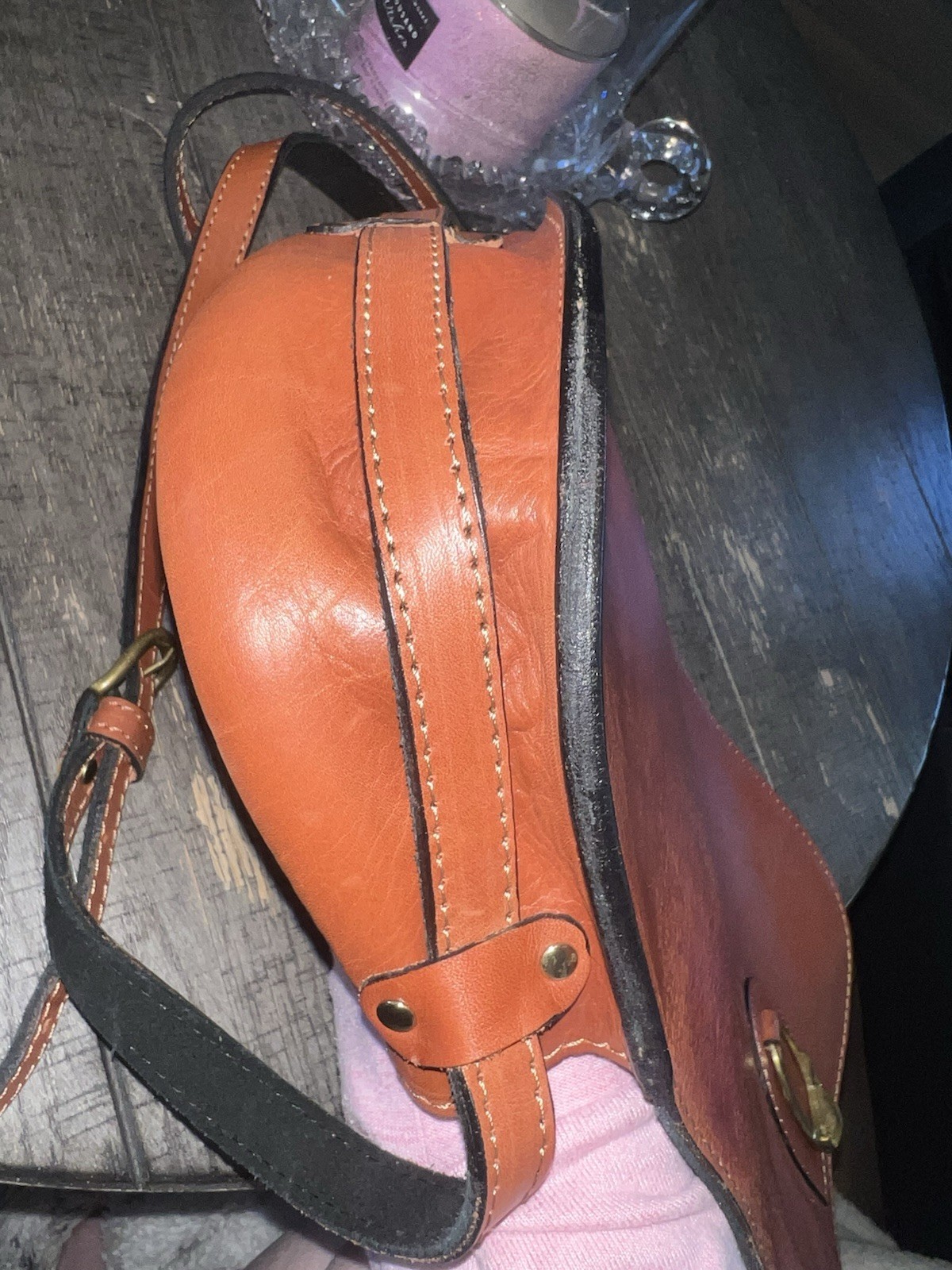 Arandu Saddle Bag Crossbody, Mexico High End brand See last photo and my notes