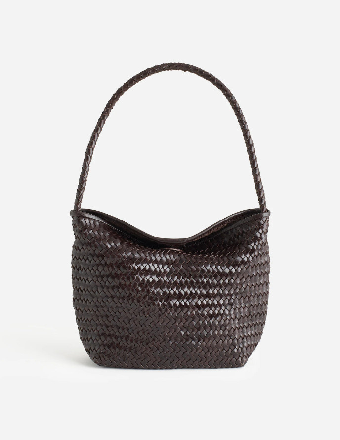 NEW Madewell | The Signature Woven Shoulder Bag, coffee bean
