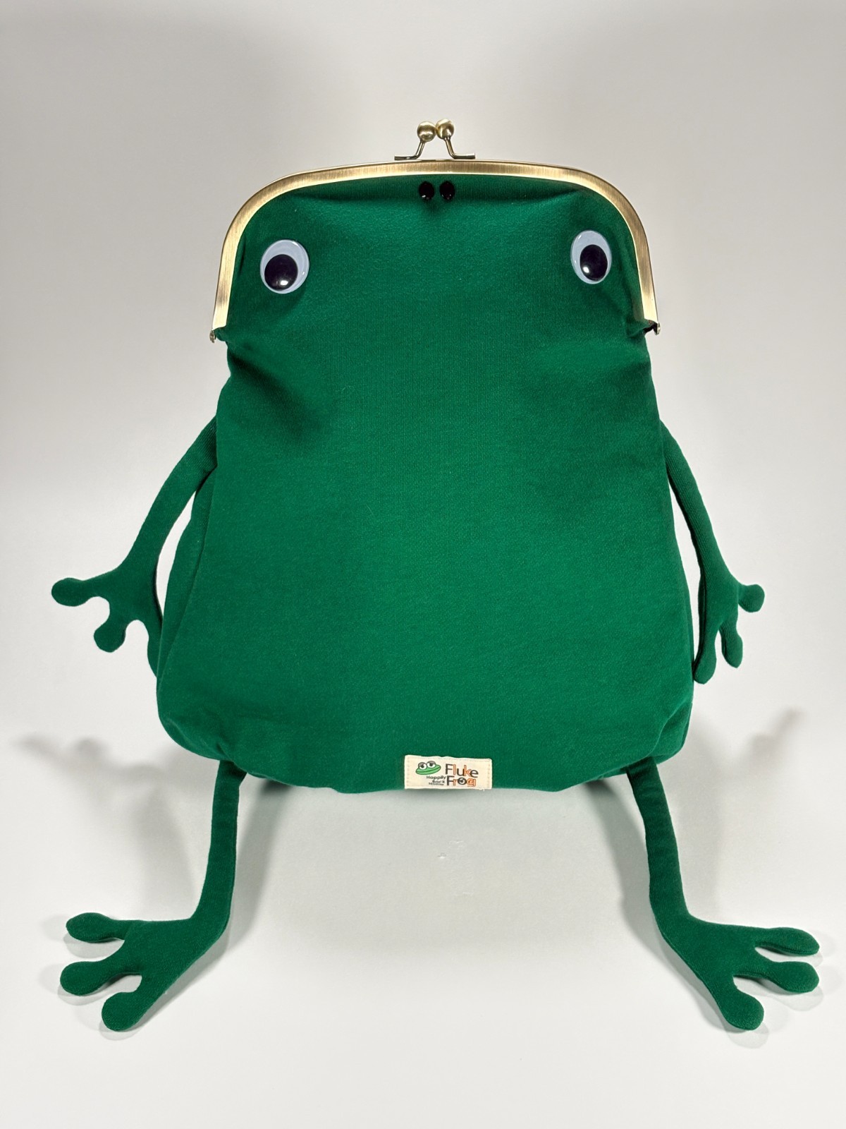 Gym master Fluke Frog backpack clutch green H39cm normal regular size G321357