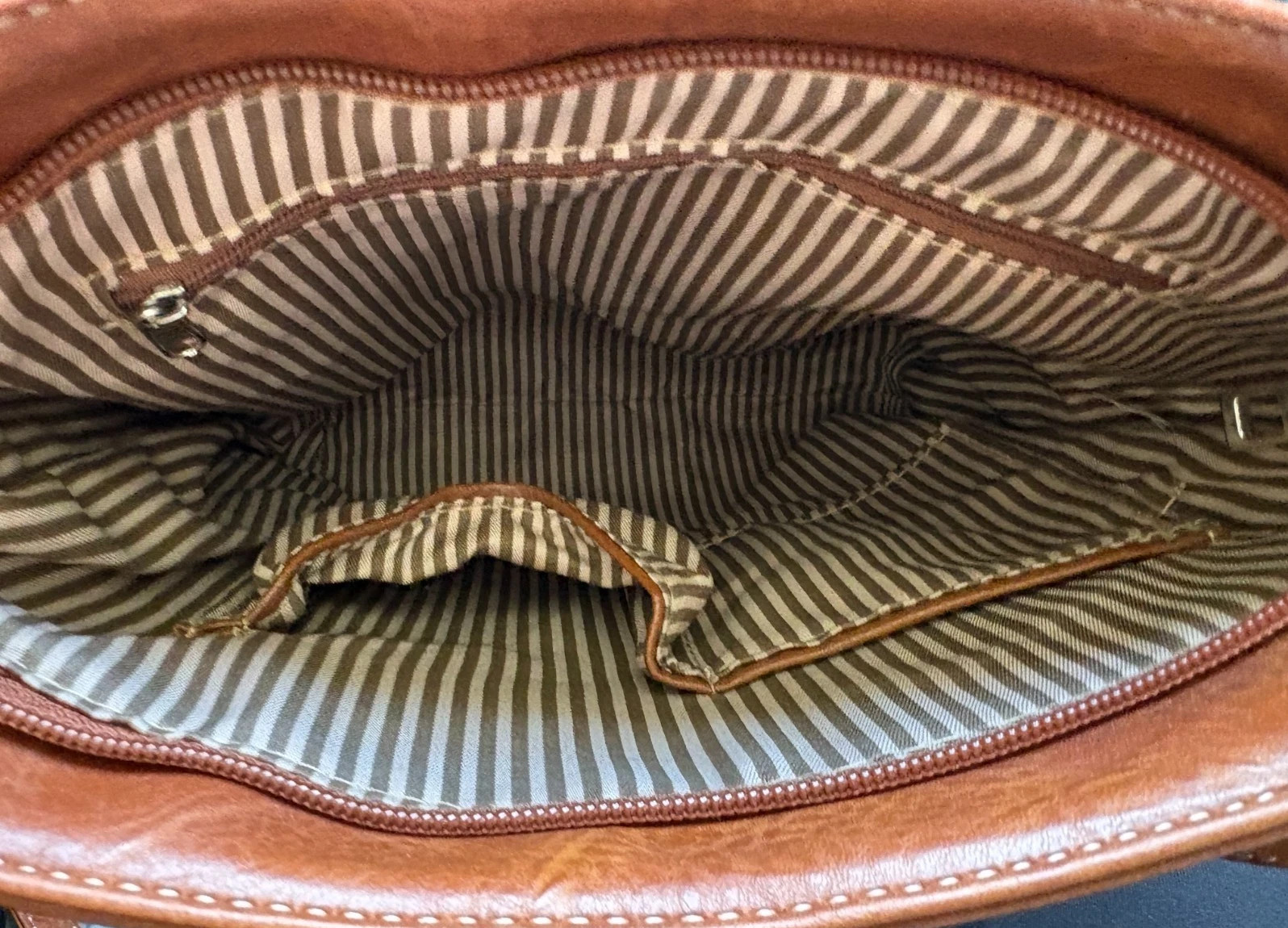 WESTERN – COWGIRL Fringe Cross Body PURSE Brown Turquoise CONCEAL CARRY Bag