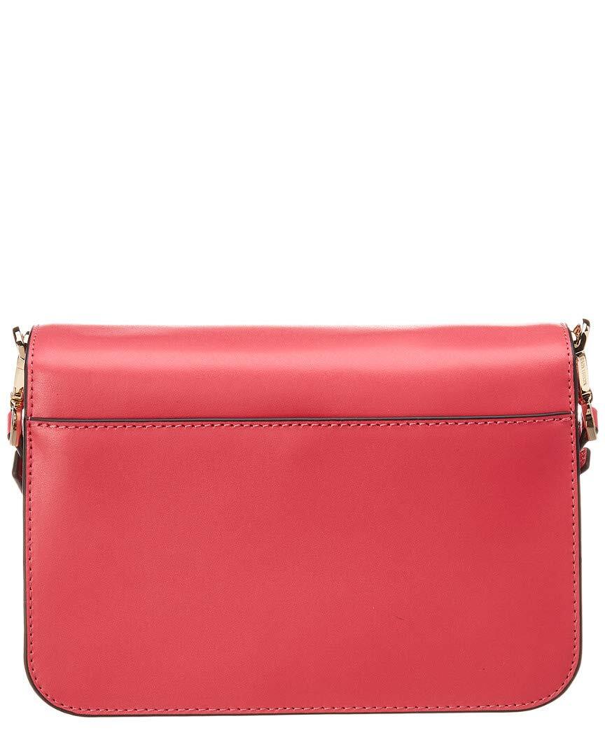 Michael Kors Sloan Editor Large Handbag Leather Shoulder Bag Pink Rose