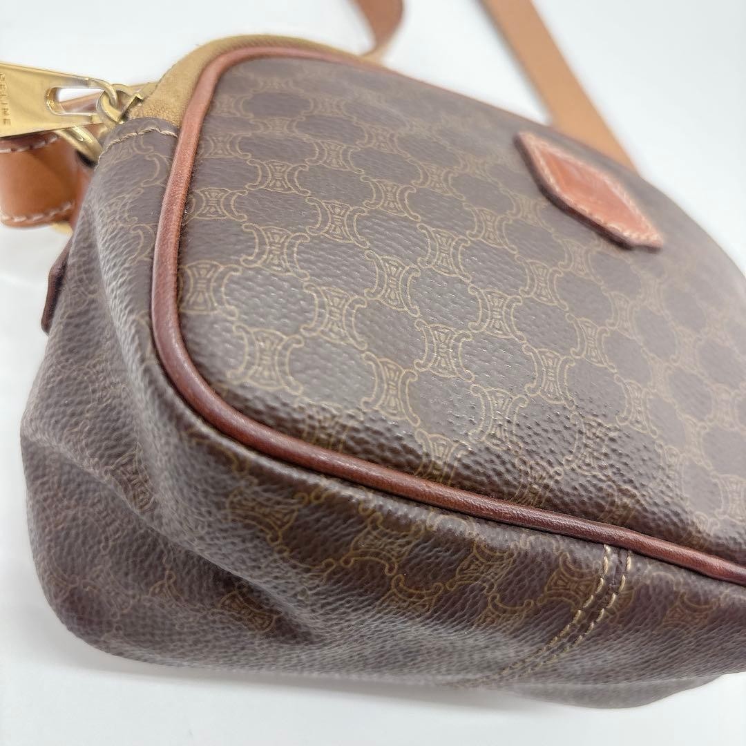 Celine Macadam Camera Bag Shoulder Crossbody Triomphe Used