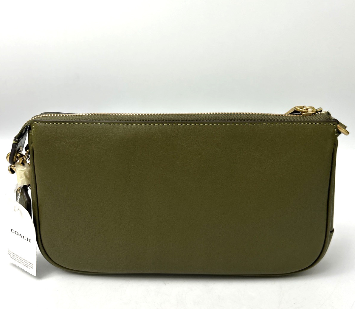 Coach CCC41 Full Grain Leather Plaza 22 Bag-Olive