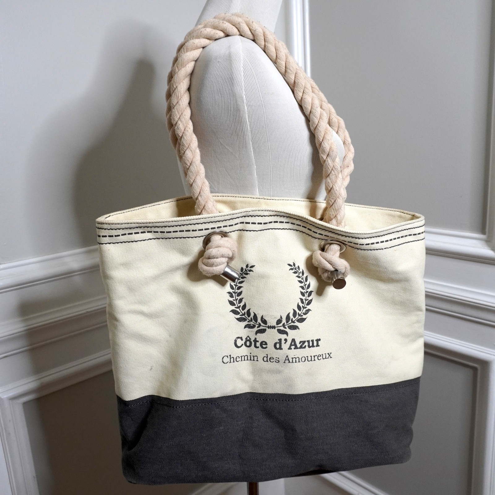 Côte d’Azur: French Riviera Canvas Tote Bag