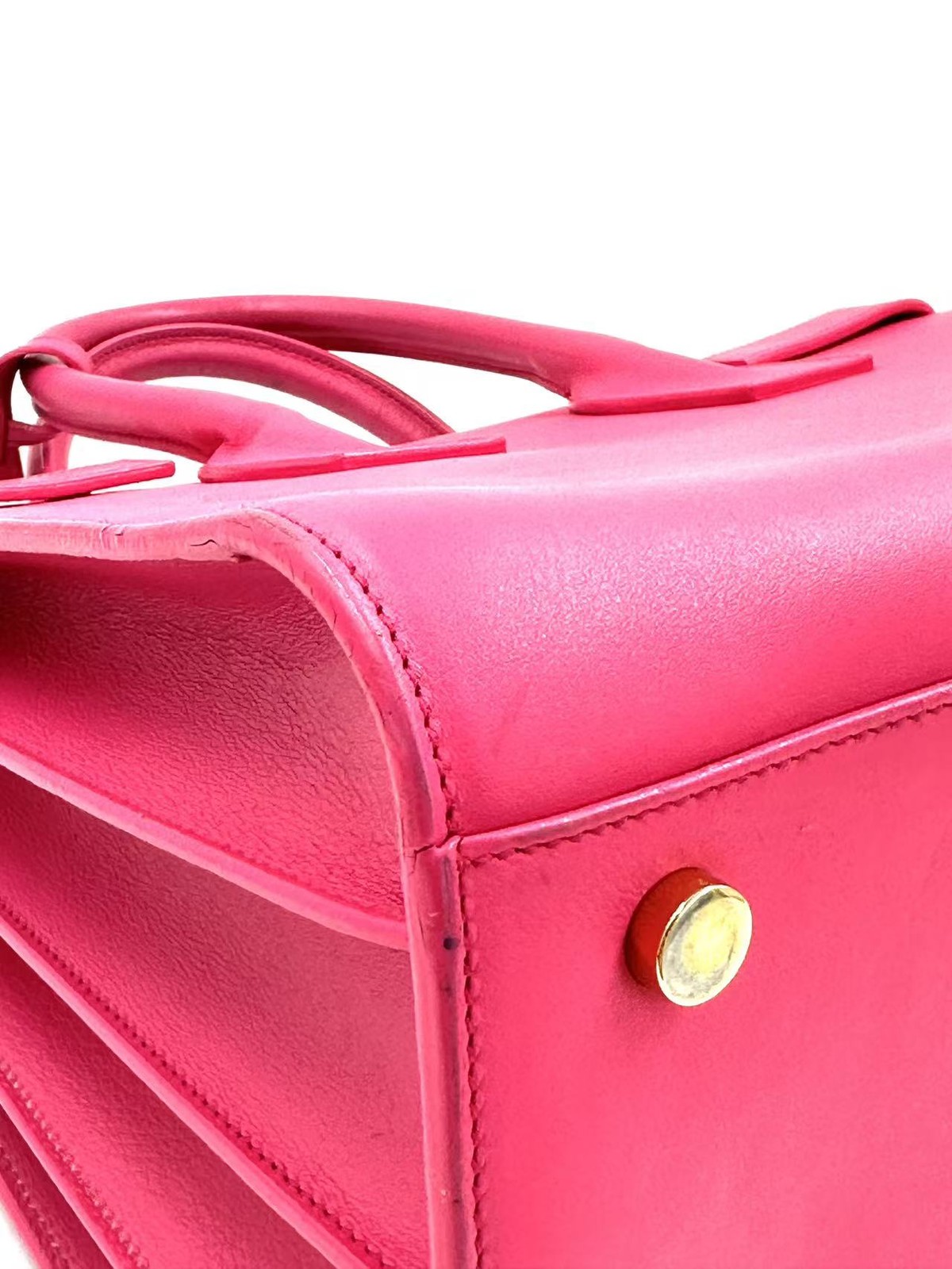 HJ YSL Saint Laurent Sac de Jour Handbag Repainted