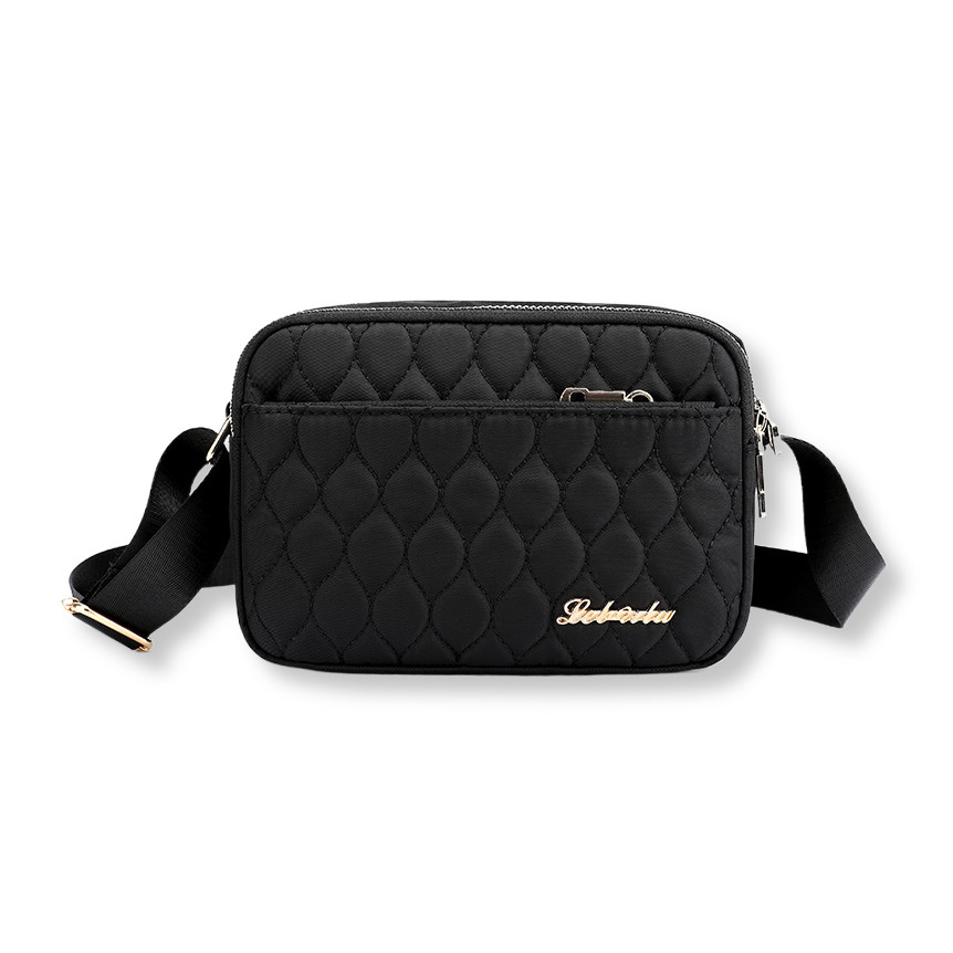 Medium Nylon Crossbody Bags Women Trendy Crossbody Purses Travel Multi Pocket