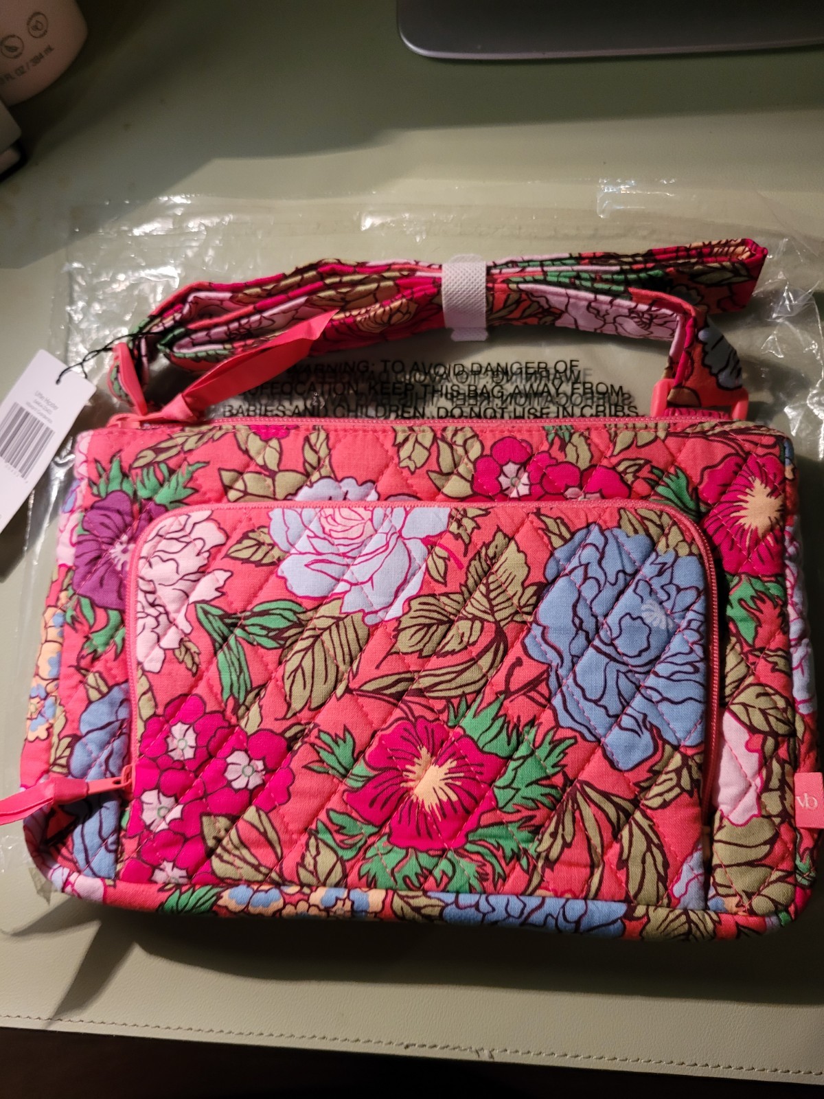 Vera Bradley Outlet Little Hipster Crossbody In Vibrant Gardenian Pattern