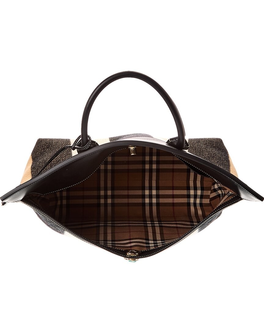 Burberry Society Vintage Check Tote (Authentic Pre-Loved) Women’s
