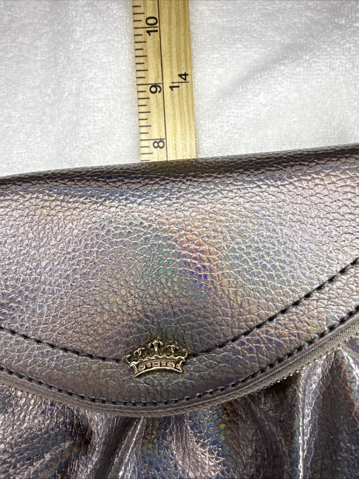 VTG Signature Y2K Collection Juicy Couture Crossbody Holographic Iridescent Bag