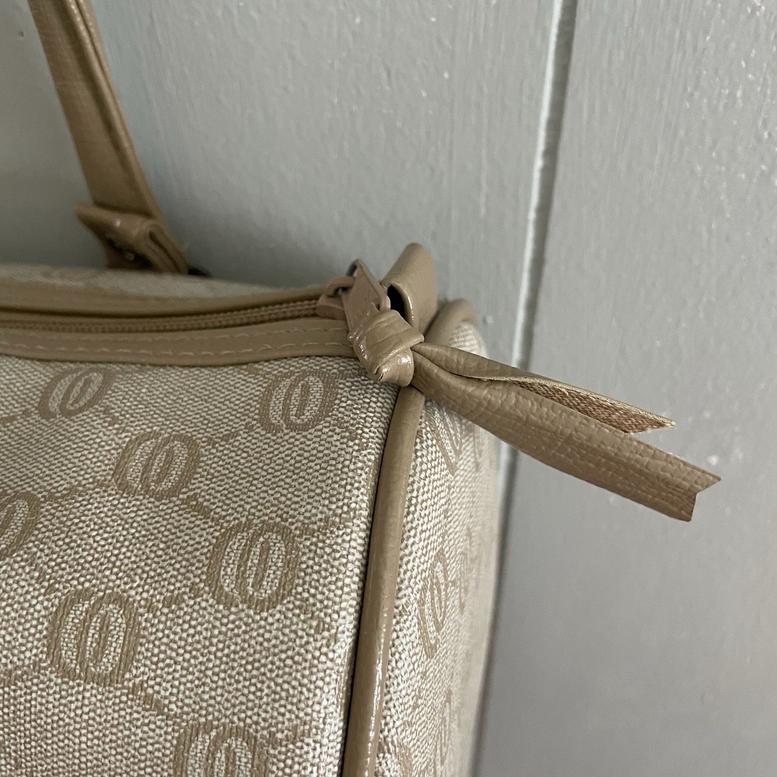 Elegant Tan Designer Handbag