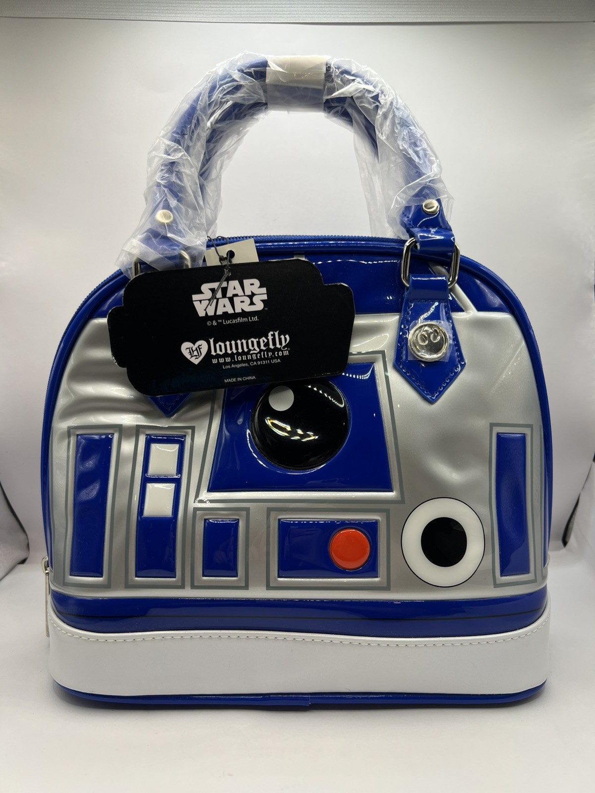RARE Disney Loungefly Star Wars R2-D2 Satchel Bag Limited with Dust Bag