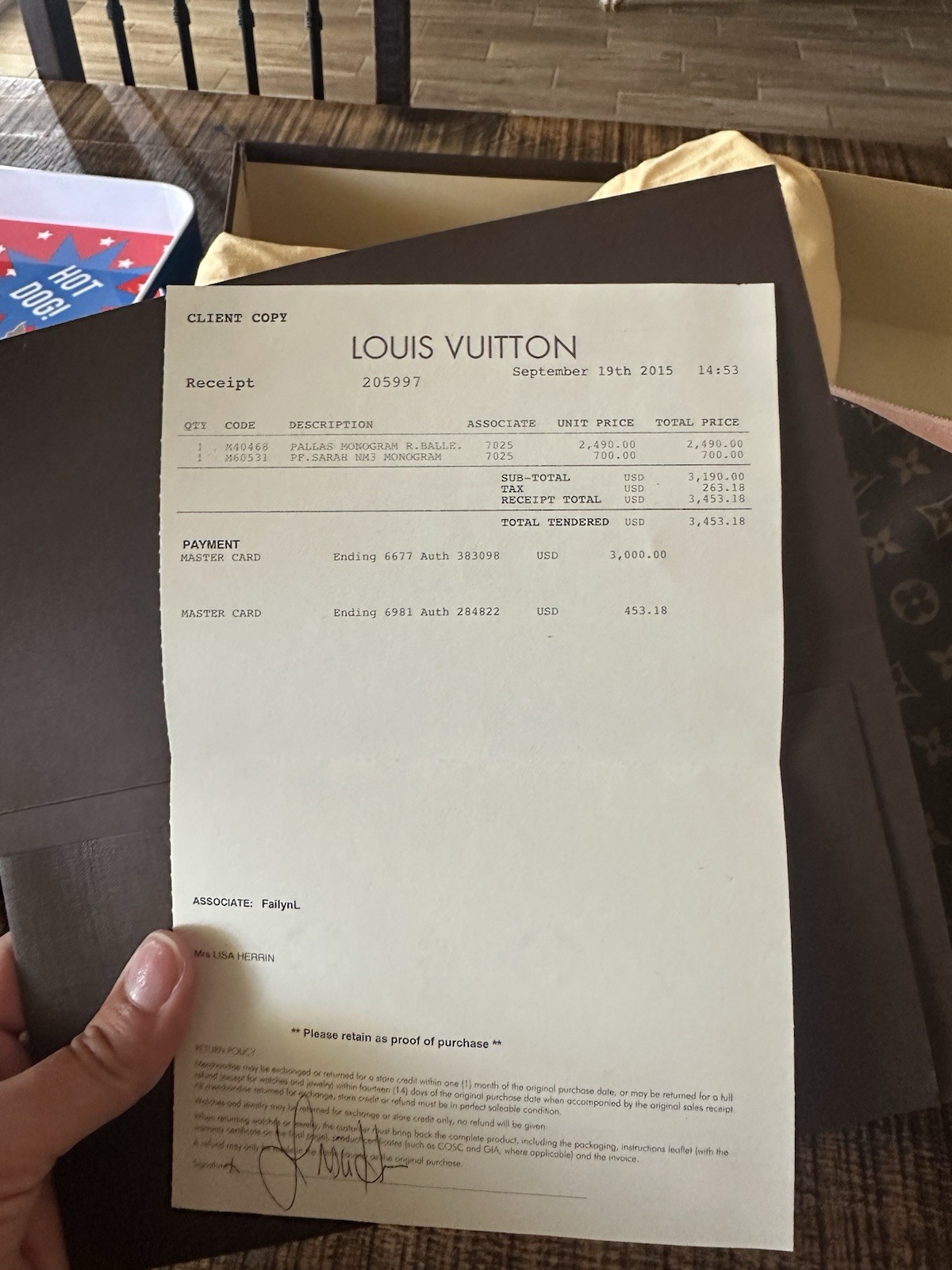 Authentic Louis Vuitton Pallas MM Monogram Ballerine Pink Interior w/ bag box