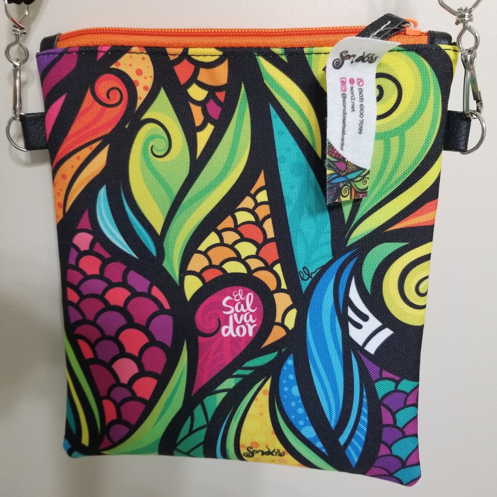 ART Folk EL Salvador SONDOS Crossbody Bag NEW