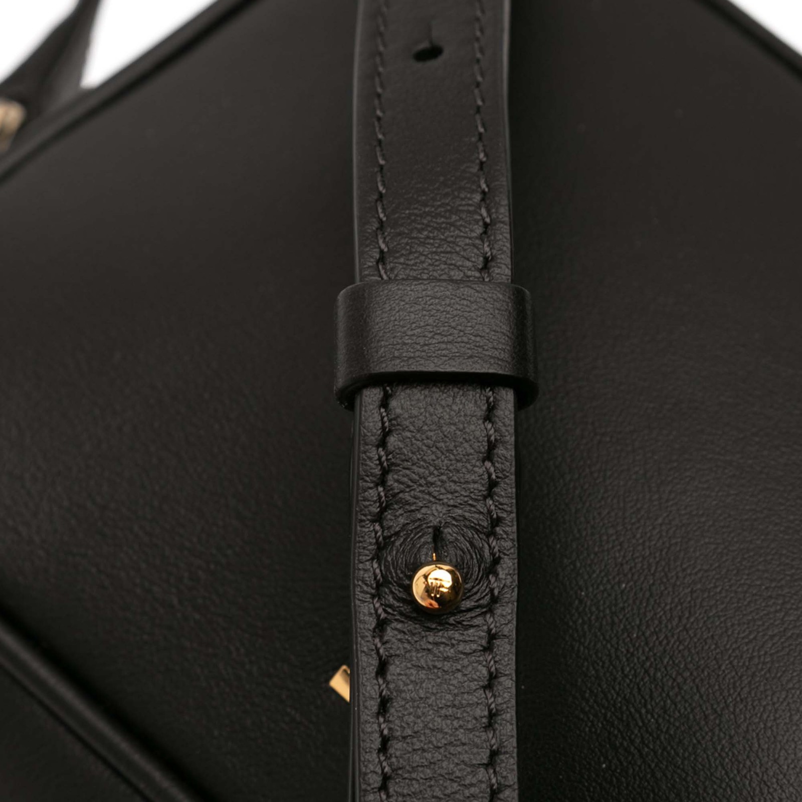 Tom Ford Leather TF Camera Bag Pre-Loved Black