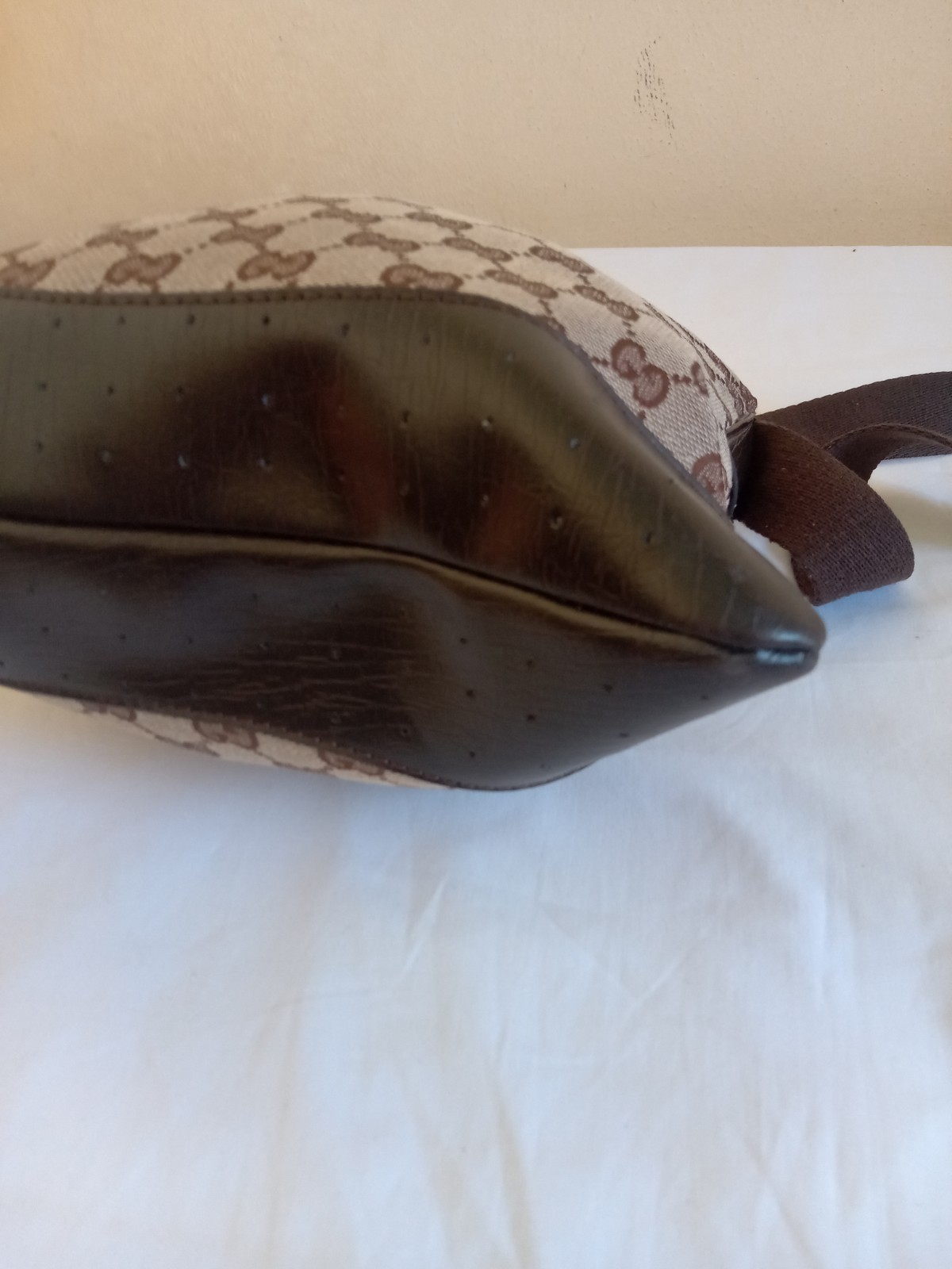 Gucci Brown Canvas Bag