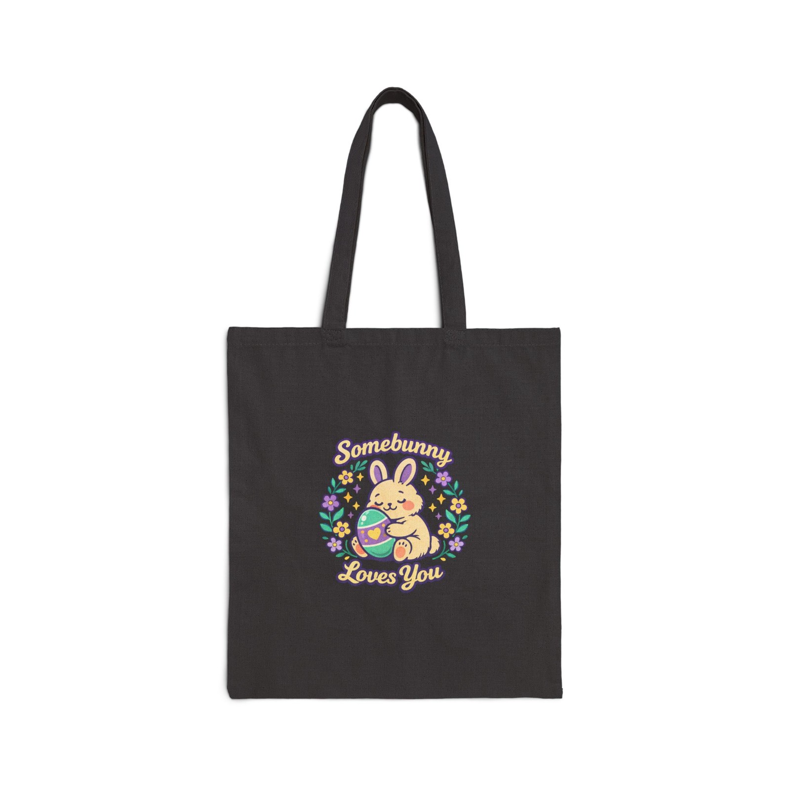 Somebunny Loves You Tote, Easter Bunny Aesthetic, Pastel Spring Cottagecore