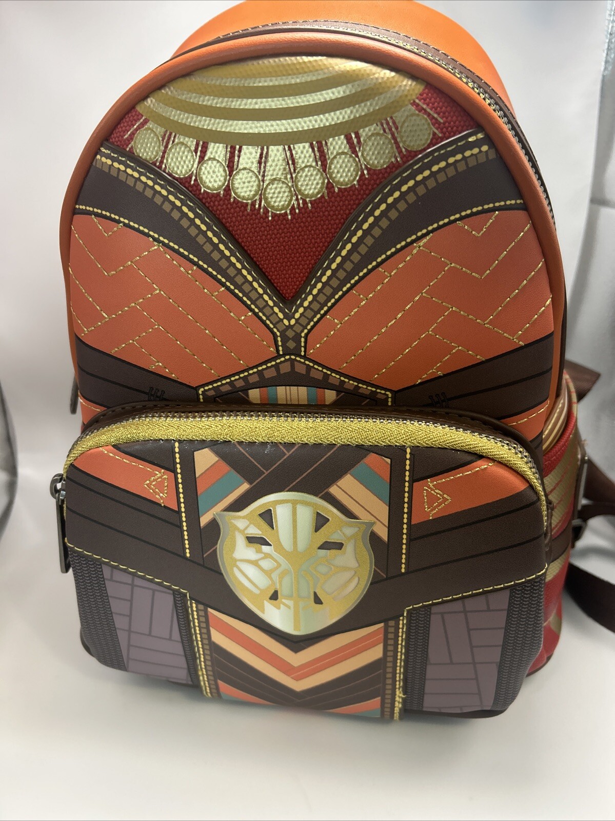 NWT Loungefly Marvel Black Panther Wakanda Forever Okoye Cosplay Mini Backpack