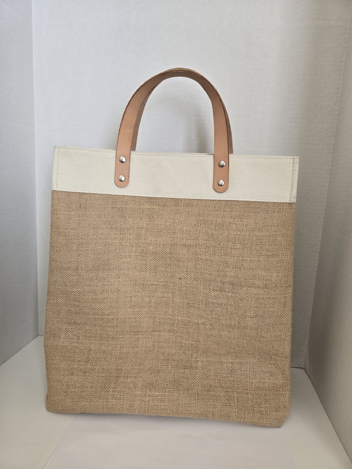 Brighton Love The Earth Day Natural Jute Leather Shopper Tote Bag w/Original Tag