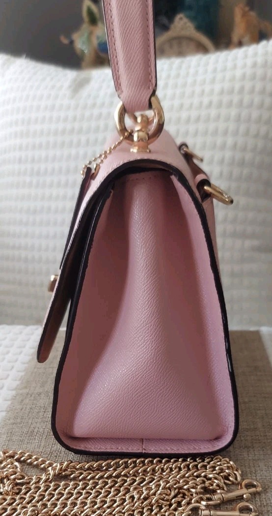 Coach Tilly Satchel Crossbody in Powder Pink