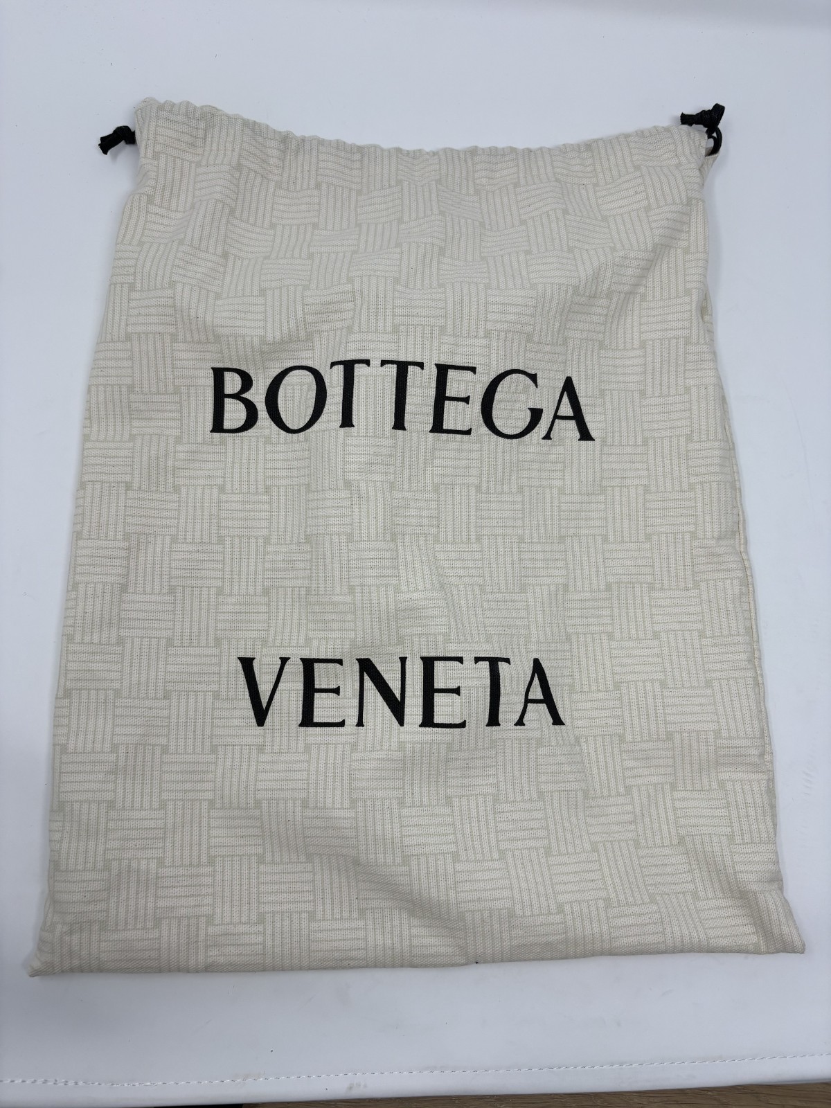 Bottega Veneta Drawstring Bag Intrecciato Calf Leather Fondant Chocolate Brown